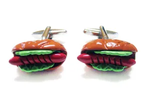 Hot Dog Cufflinks