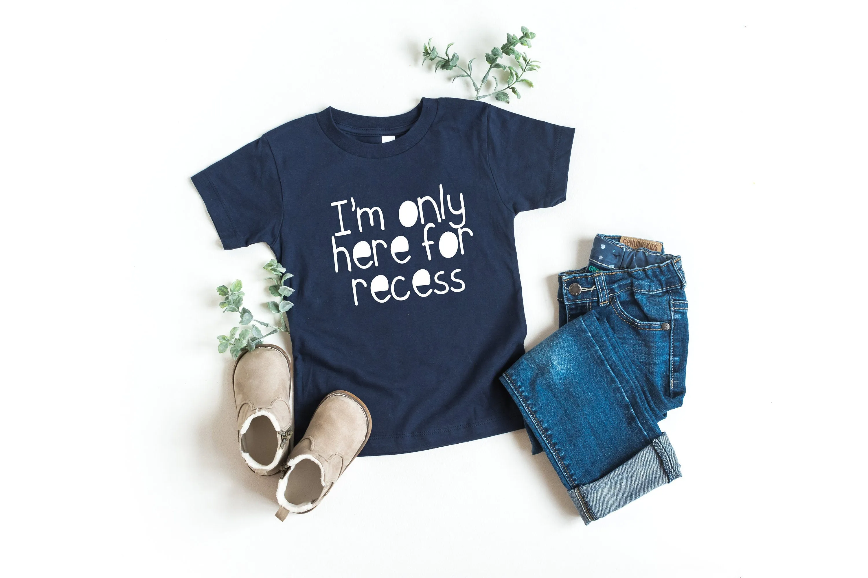 im only here for recess, back to school shirt, kindergarten shirt boy, girls kindergarten shirt, back to school, kindergarten tshirt