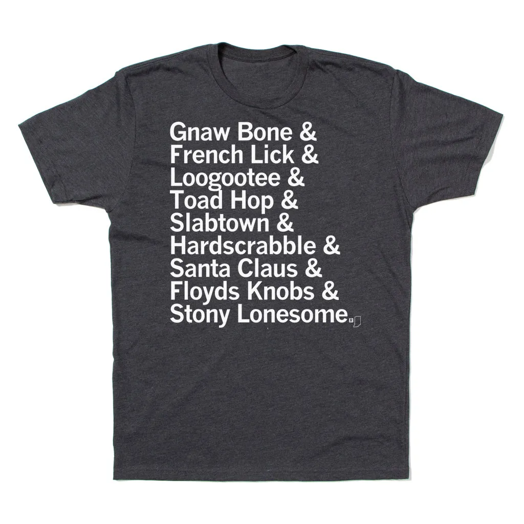 Indiana Town Names (R)