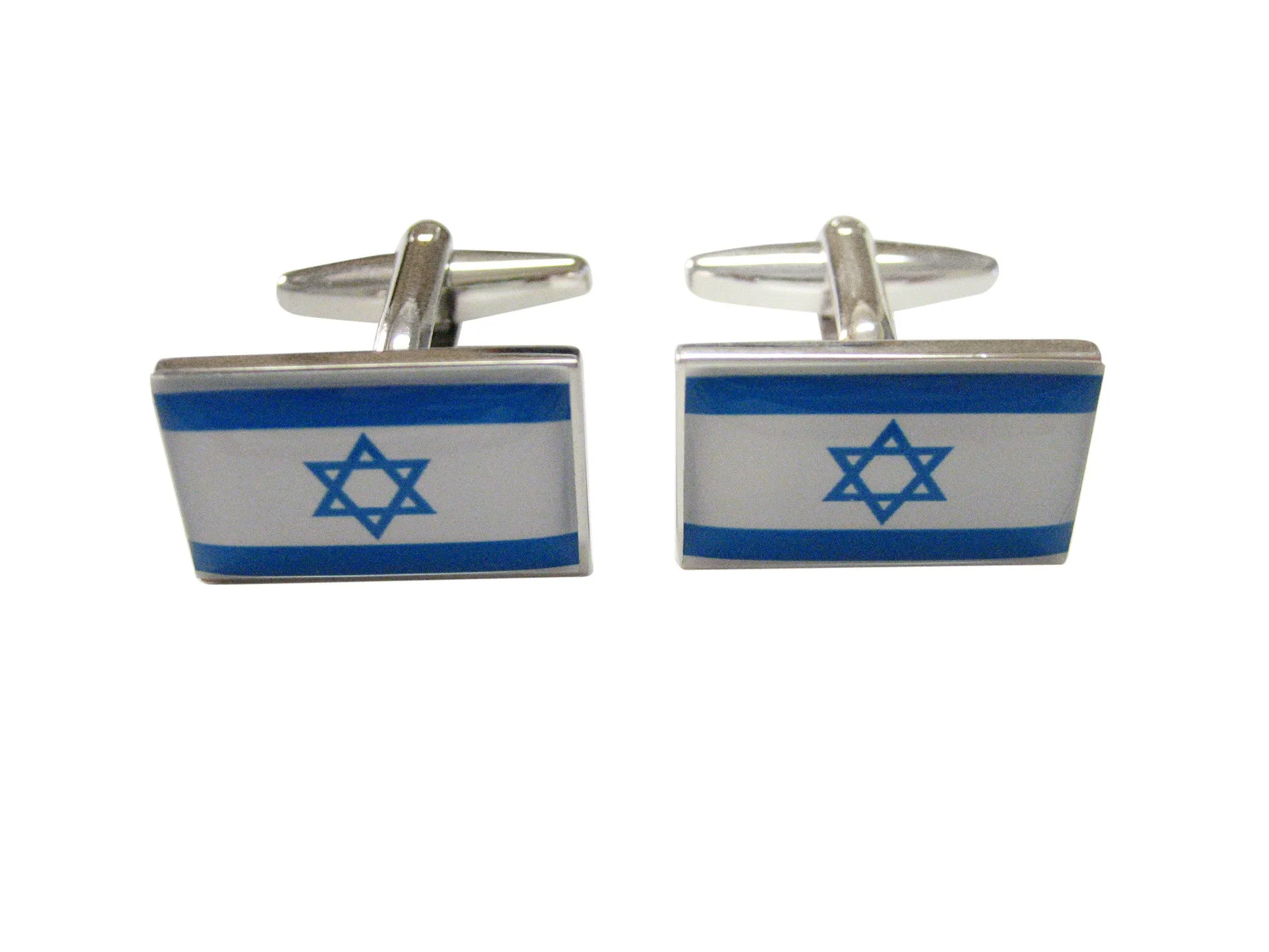 Israel Flag Cufflinks
