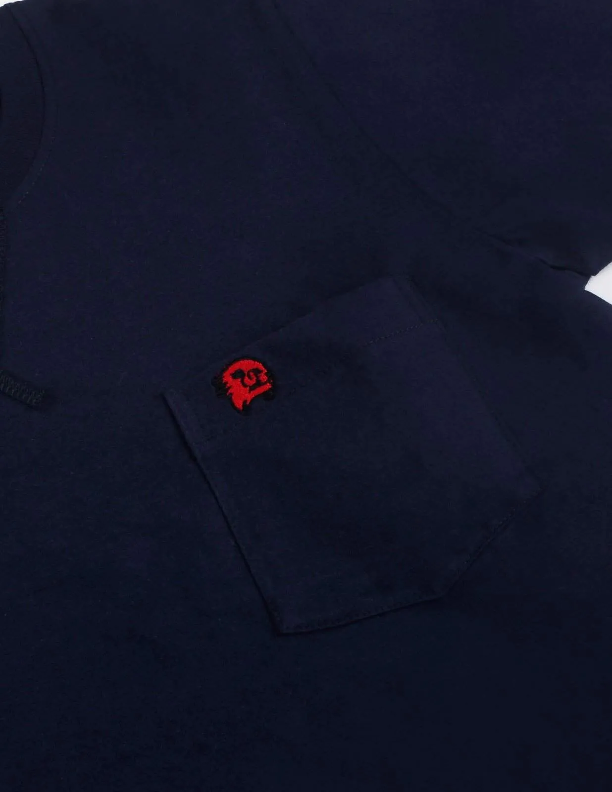 Jackhammer Beaver Pocket Tee Navy