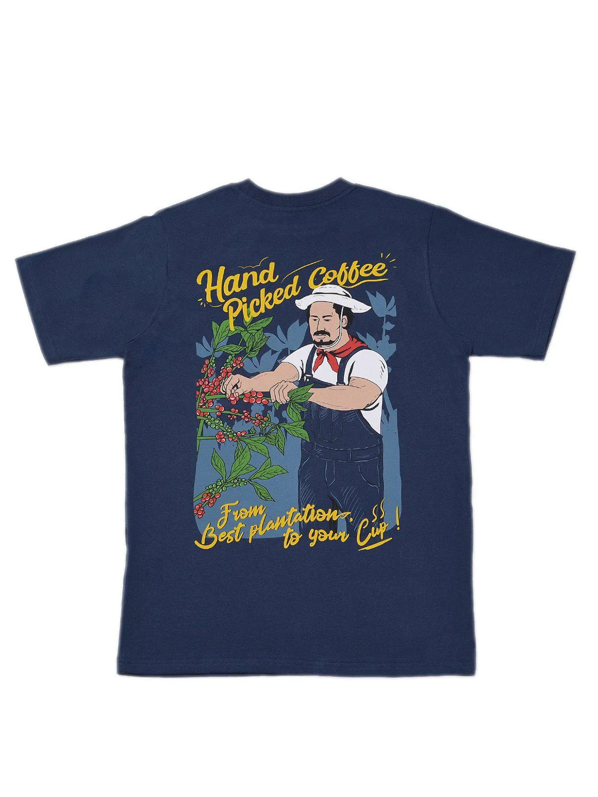 Jackhammer Hand Picker Coffee Tea Navy