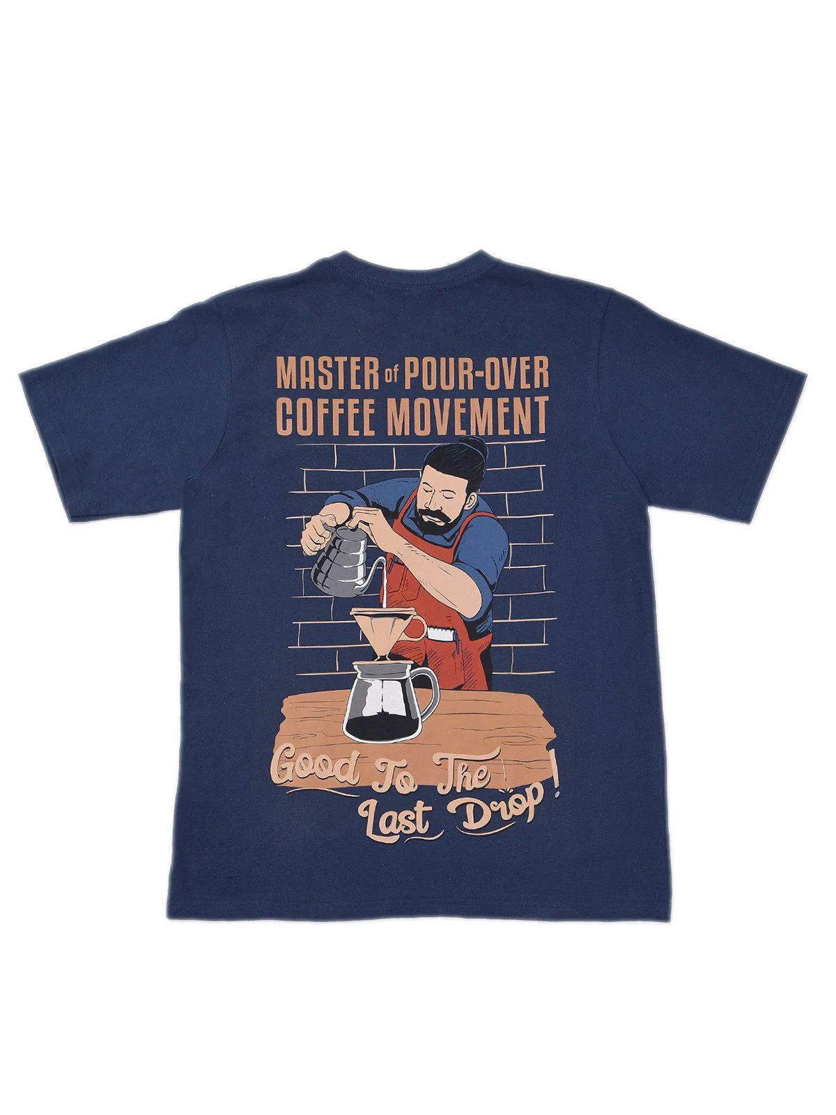 Jackhammer Pour Over Master Tee Navy