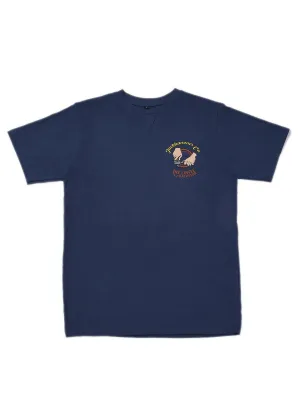 Jackhammer The Coffee Bachelor Tee Navy
