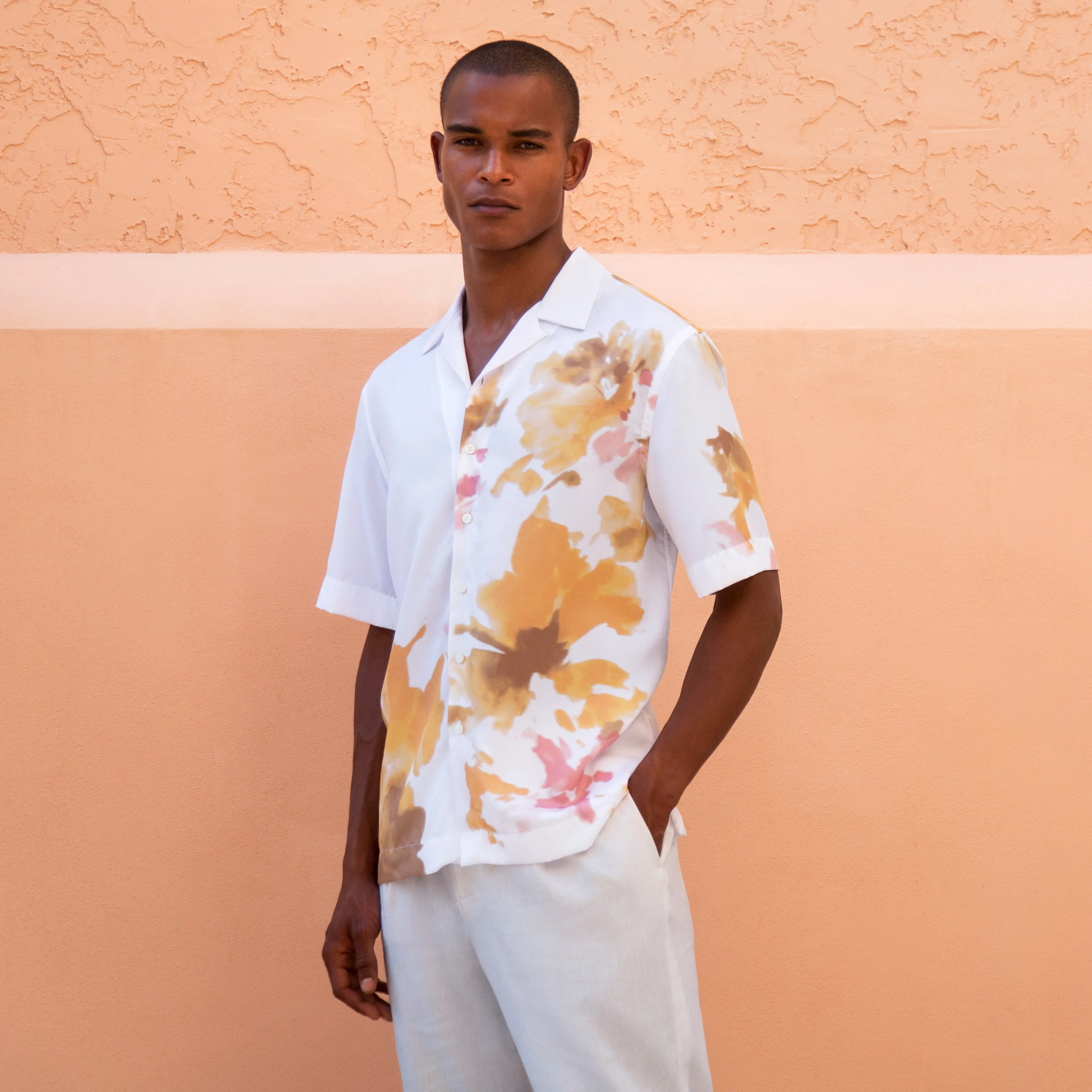 Jackson Abstract Print Short Sleeve Shirt