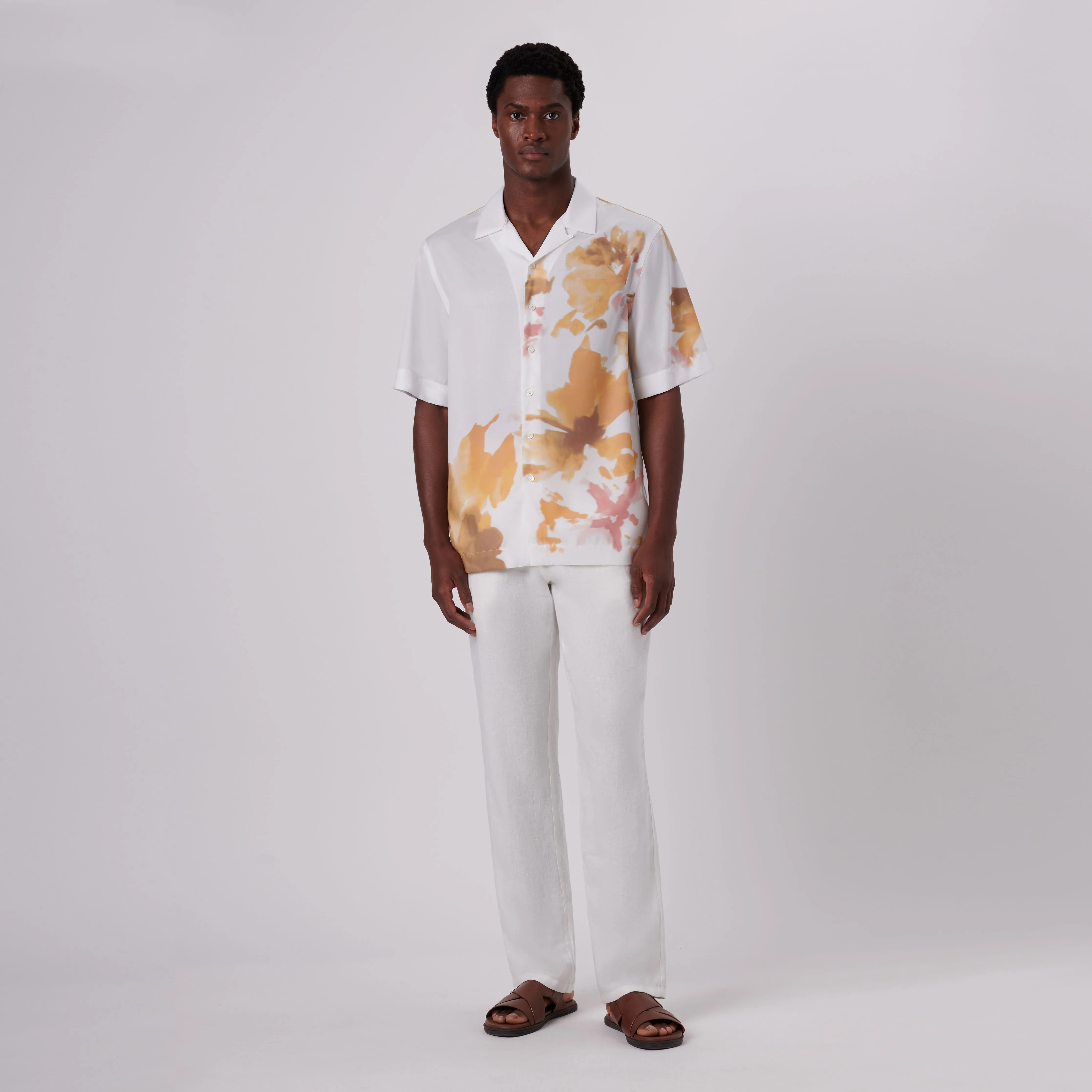 Jackson Abstract Print Short Sleeve Shirt