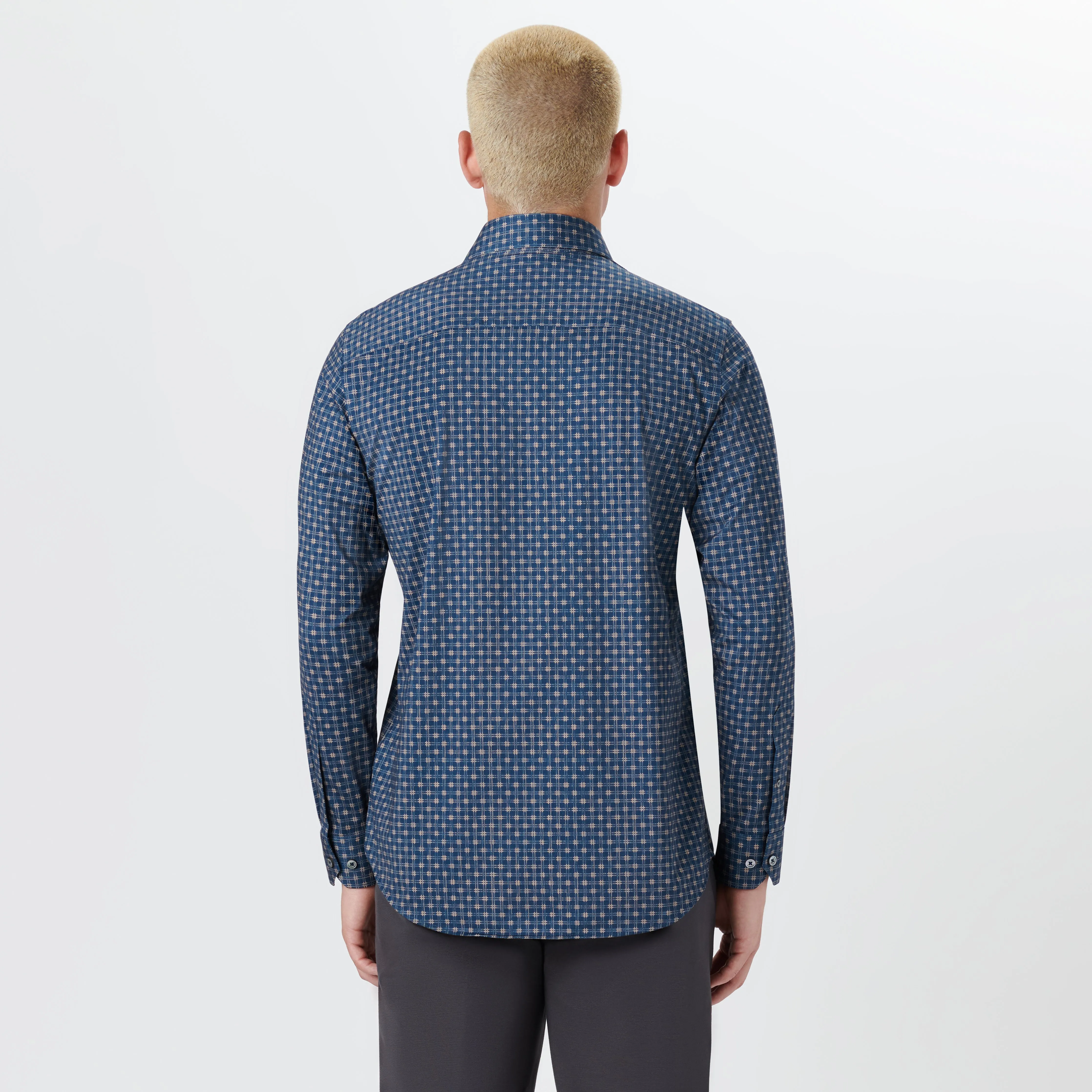 JAMES Grid Check OoohCotton Shirt