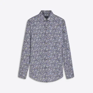 JULIAN Leaf Print Shirt