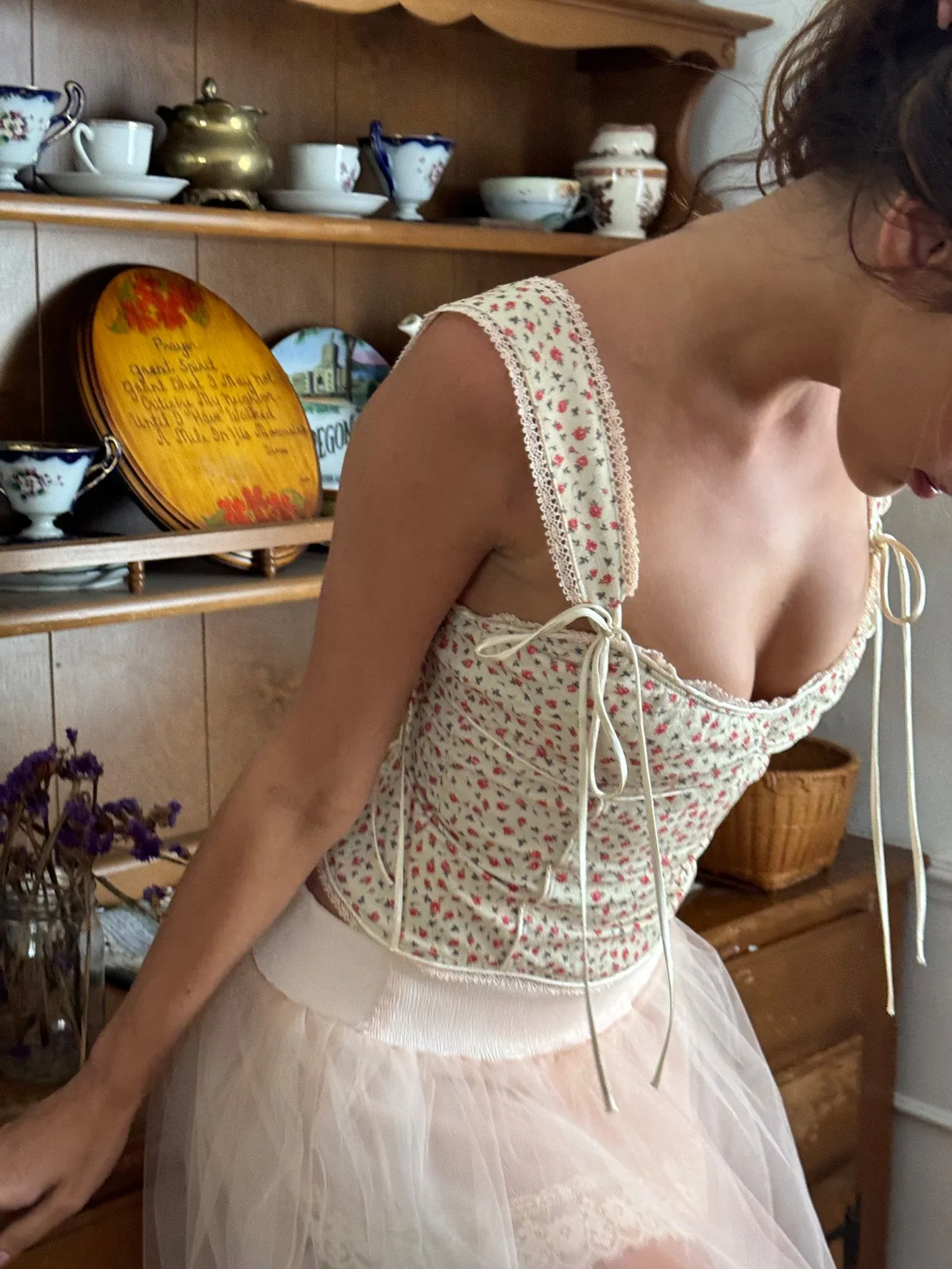 JULIETTE TOP - NUDE ROSE