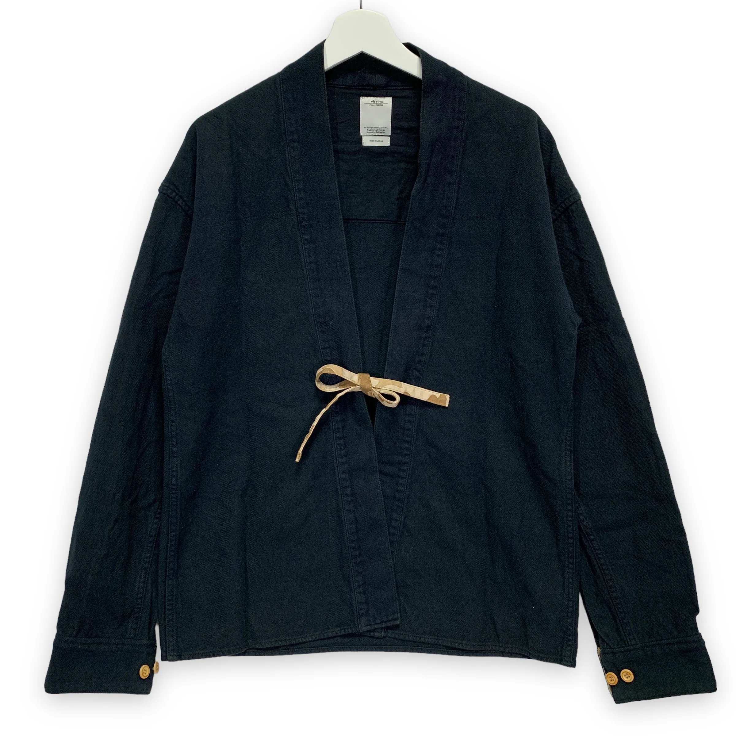 [L] VISVIM 15AW FIL JAPAN EXCLUSIVE SPOT LHAMO SHIRT BLACK CAMO