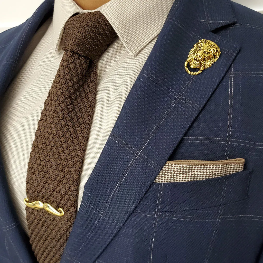 Lapel Pin - Bronze Lion