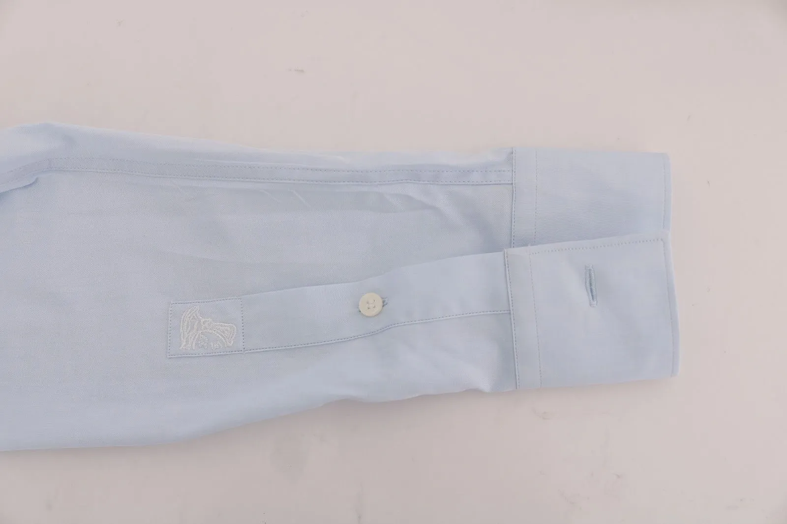 Light Blue Cotton Dress Shirt Trend Fit