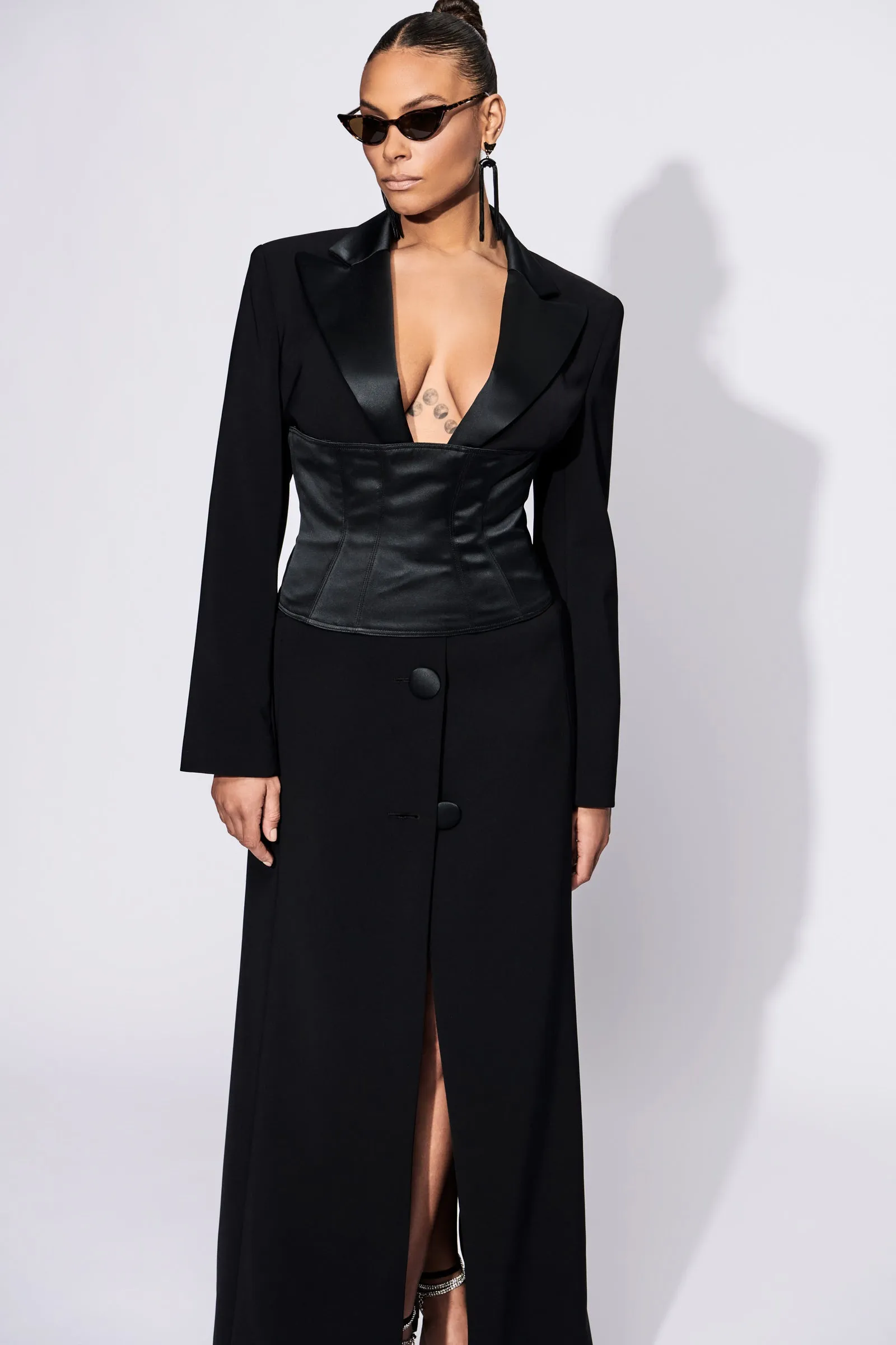 Longline Blazer Coat