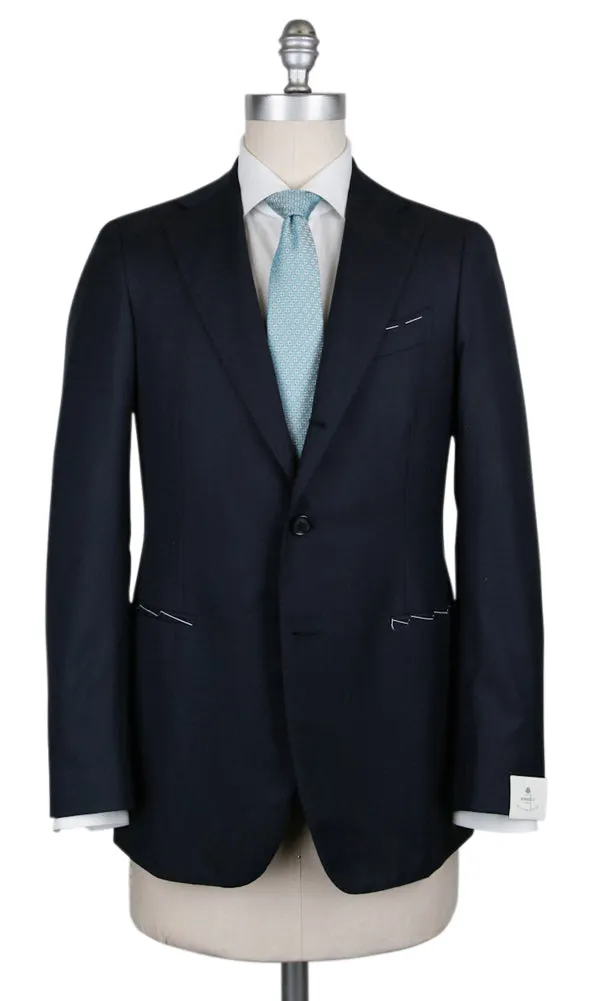 Luigi Borrelli Midnight Navy Blue Suit