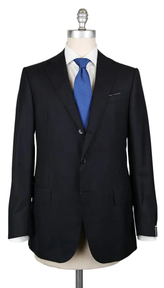 Luigi Borrelli Midnight Navy Blue Suit