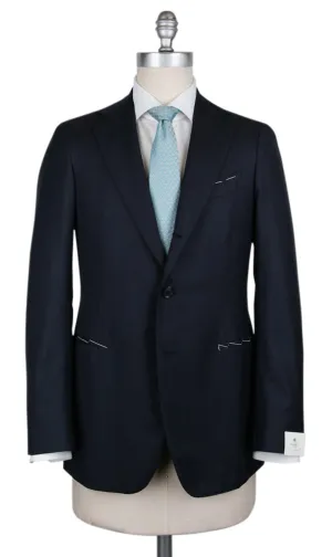 Luigi Borrelli Midnight Navy Blue Suit