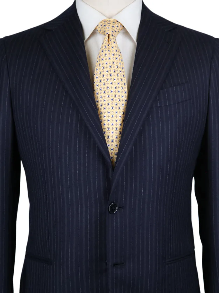 Luigi Borrelli Midnight Navy Blue Suit