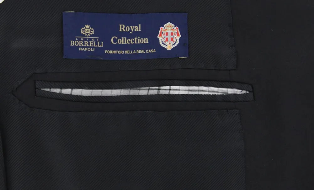 Luigi Borrelli Midnight Navy Blue Suit