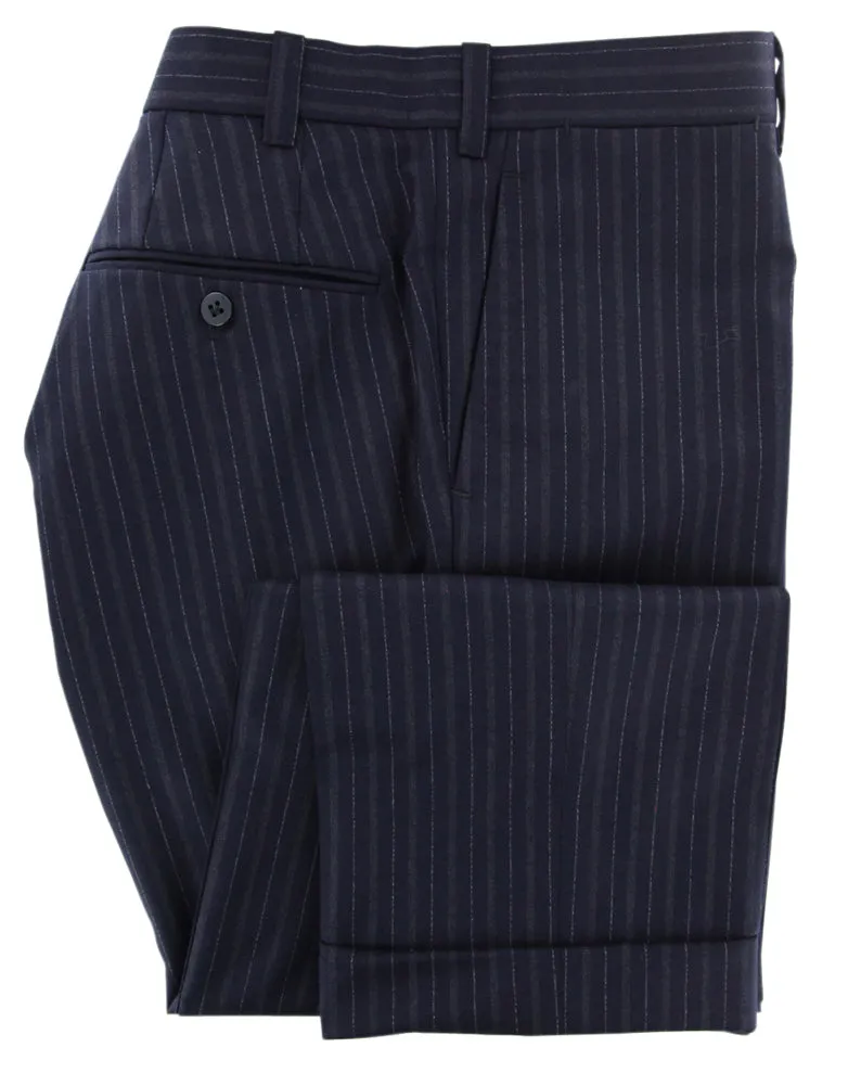 Luigi Borrelli Midnight Navy Blue Suit