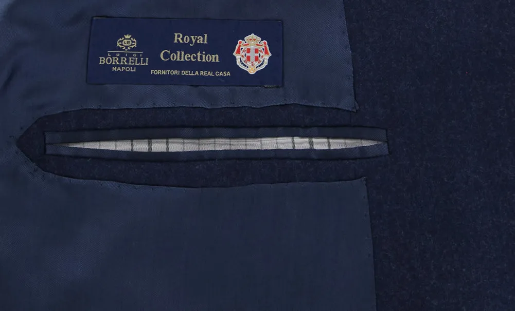 Luigi Borrelli Navy Blue Suit
