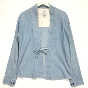 [M] Visvim 12SS SS Lhamo Shirt Damaged Indigo