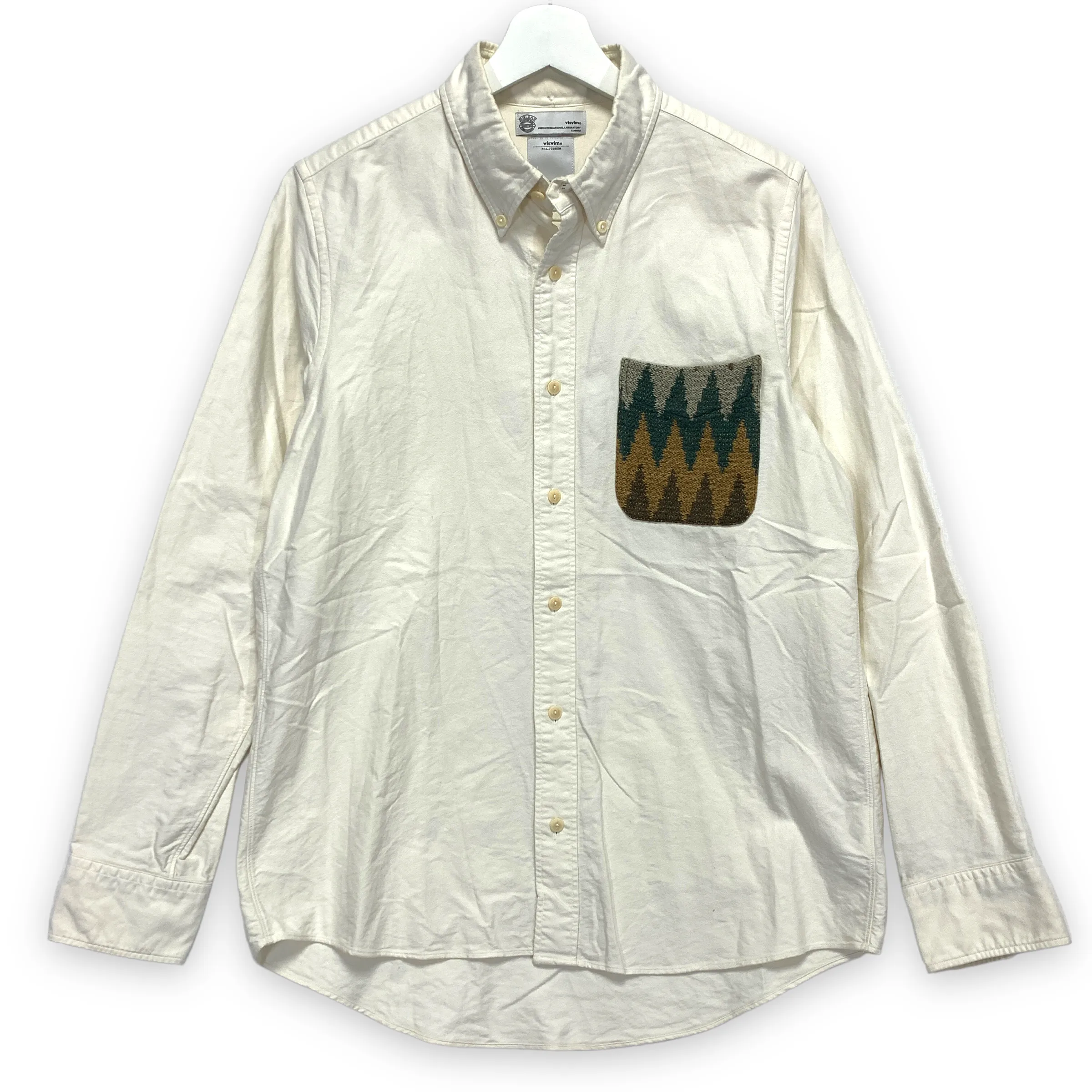 [M] Visvim 17SS Ron Herman Japan Limited Blanket Pocket BD L/S Shirt
