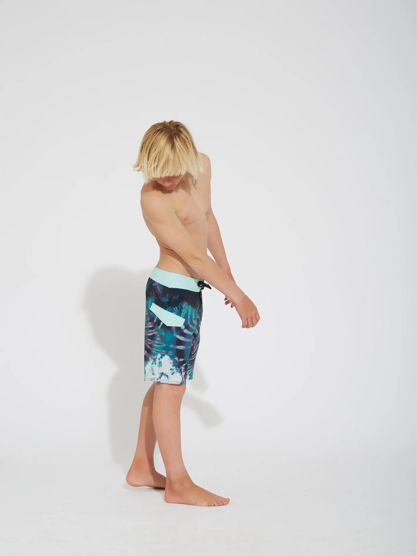 Mad Wash Mod 16" Boardshort - NAVY - (KIDS)