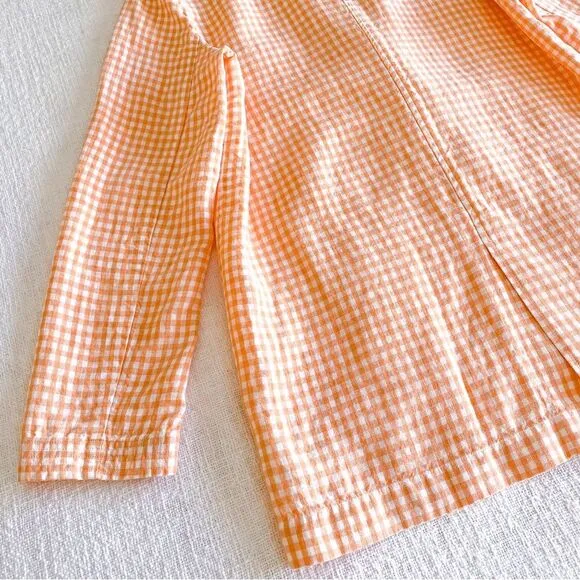 Madewell linen blazer.