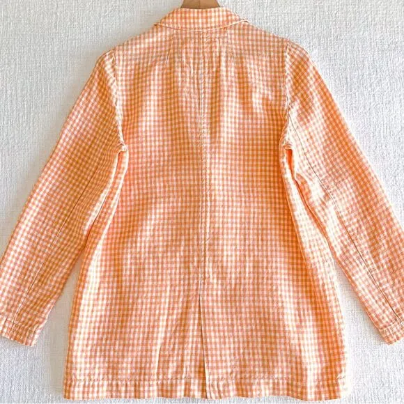 Madewell linen blazer.
