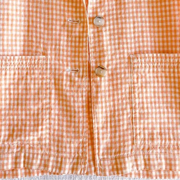 Madewell linen blazer.