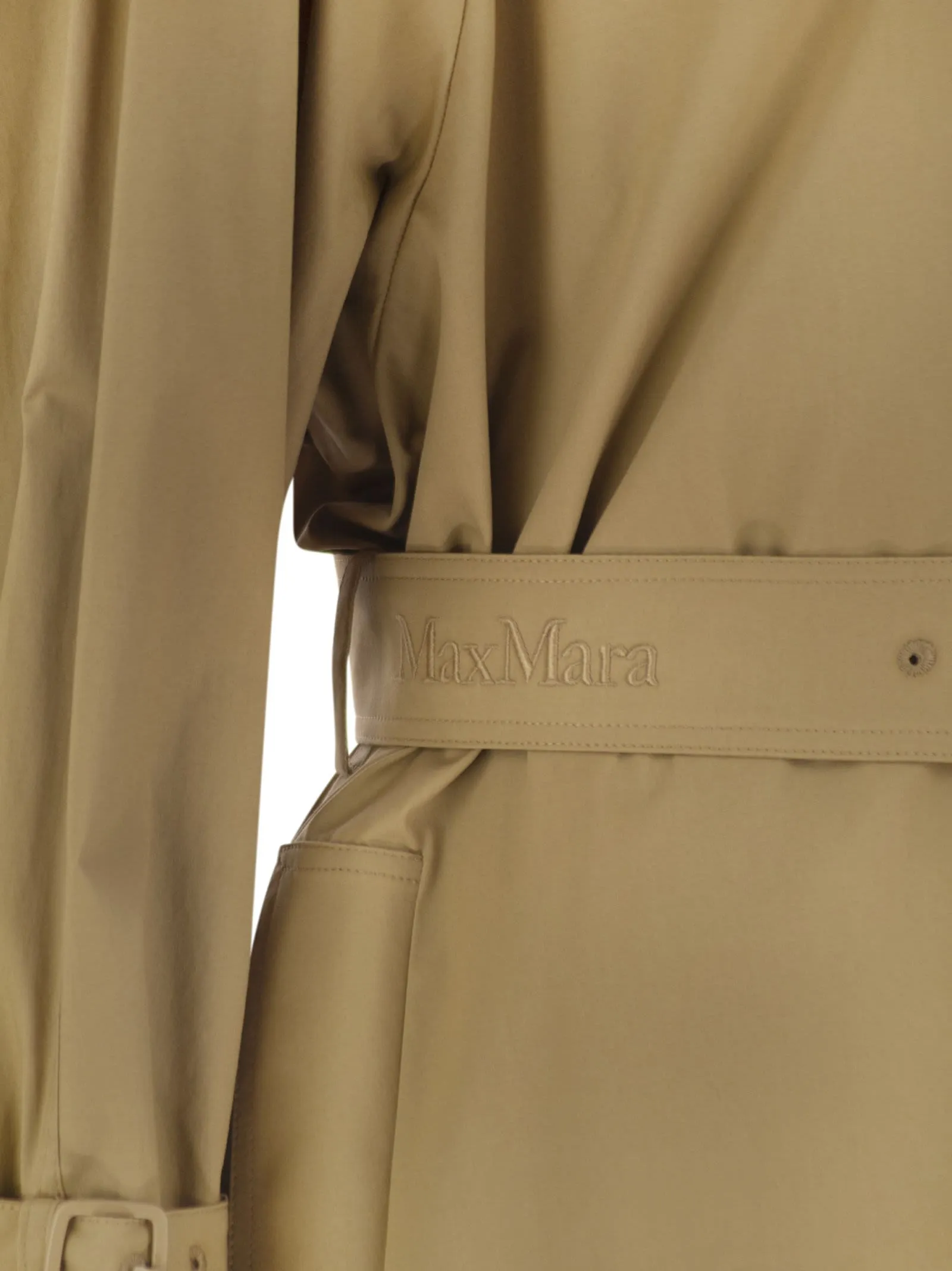 Max Mara Epoche Drip Proof Gaberine Trench Coat
