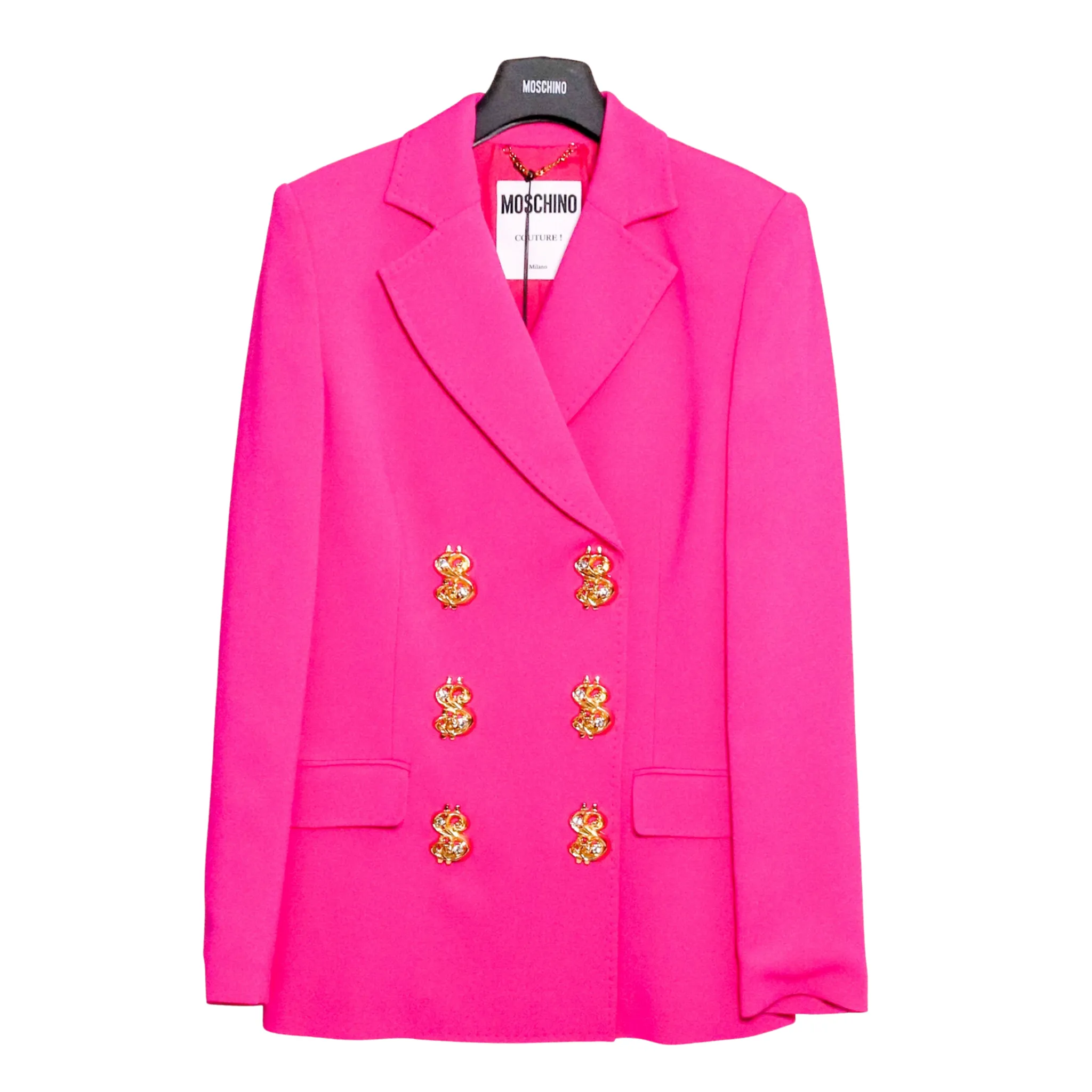 Moschino Hot Pink Blazer