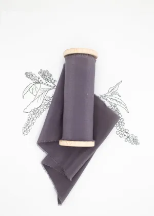 Muted Periwinkle Silk Ribbon in Crepe de Chine
