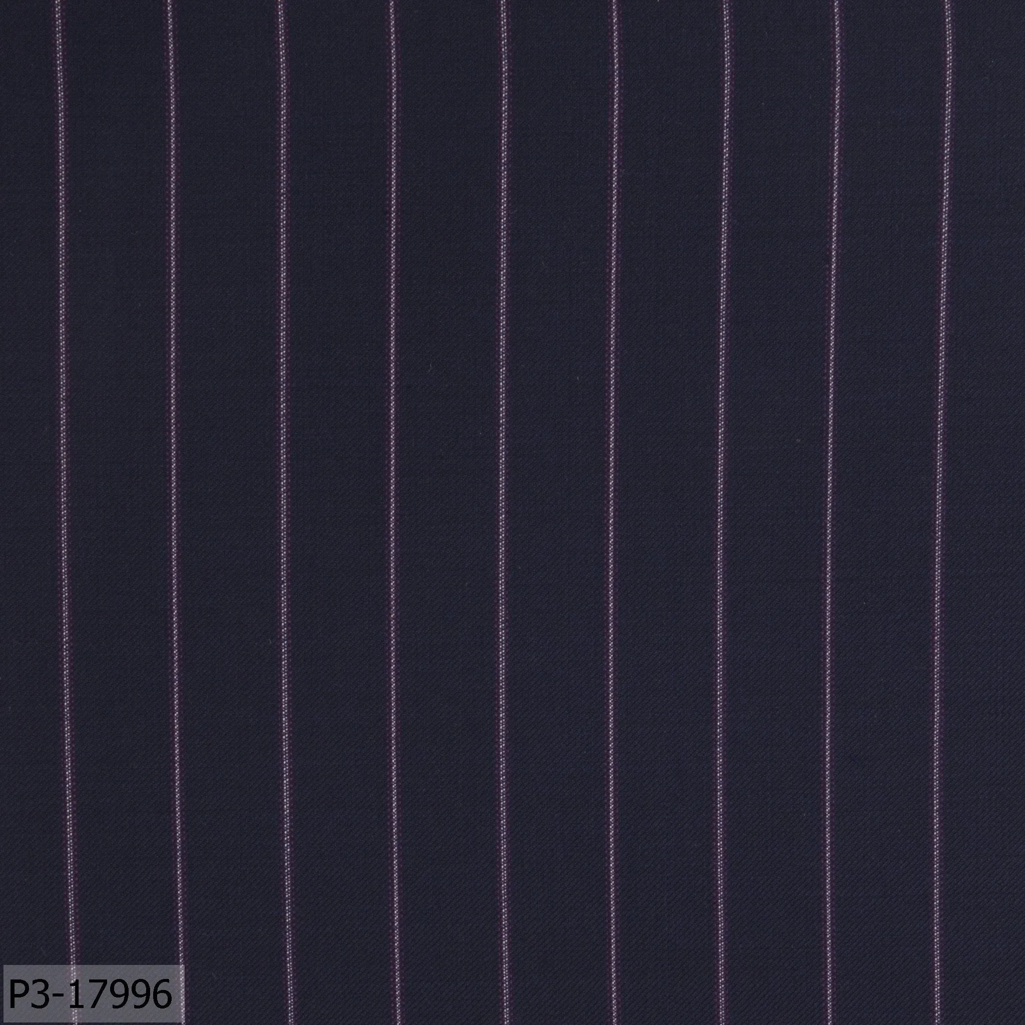 Navy Blue With Light Dotted Stripe Suit