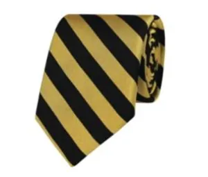 Navy/Yellow Stripe Tie
