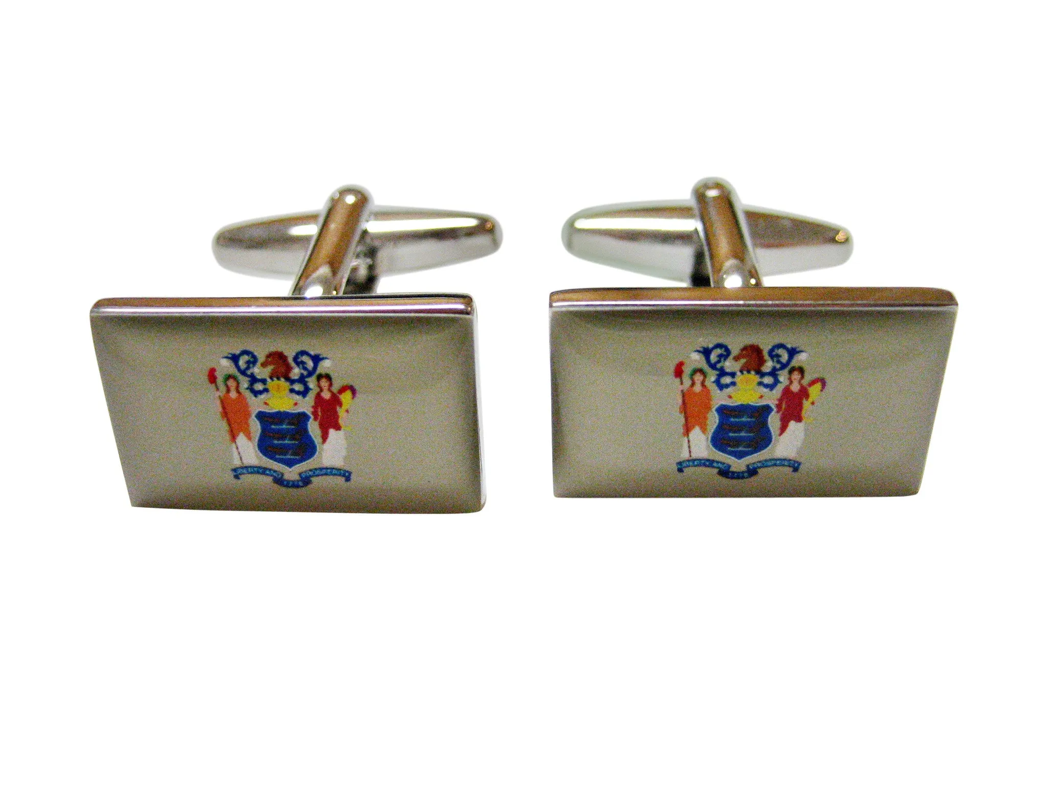 New Jersey State Flag Cufflinks