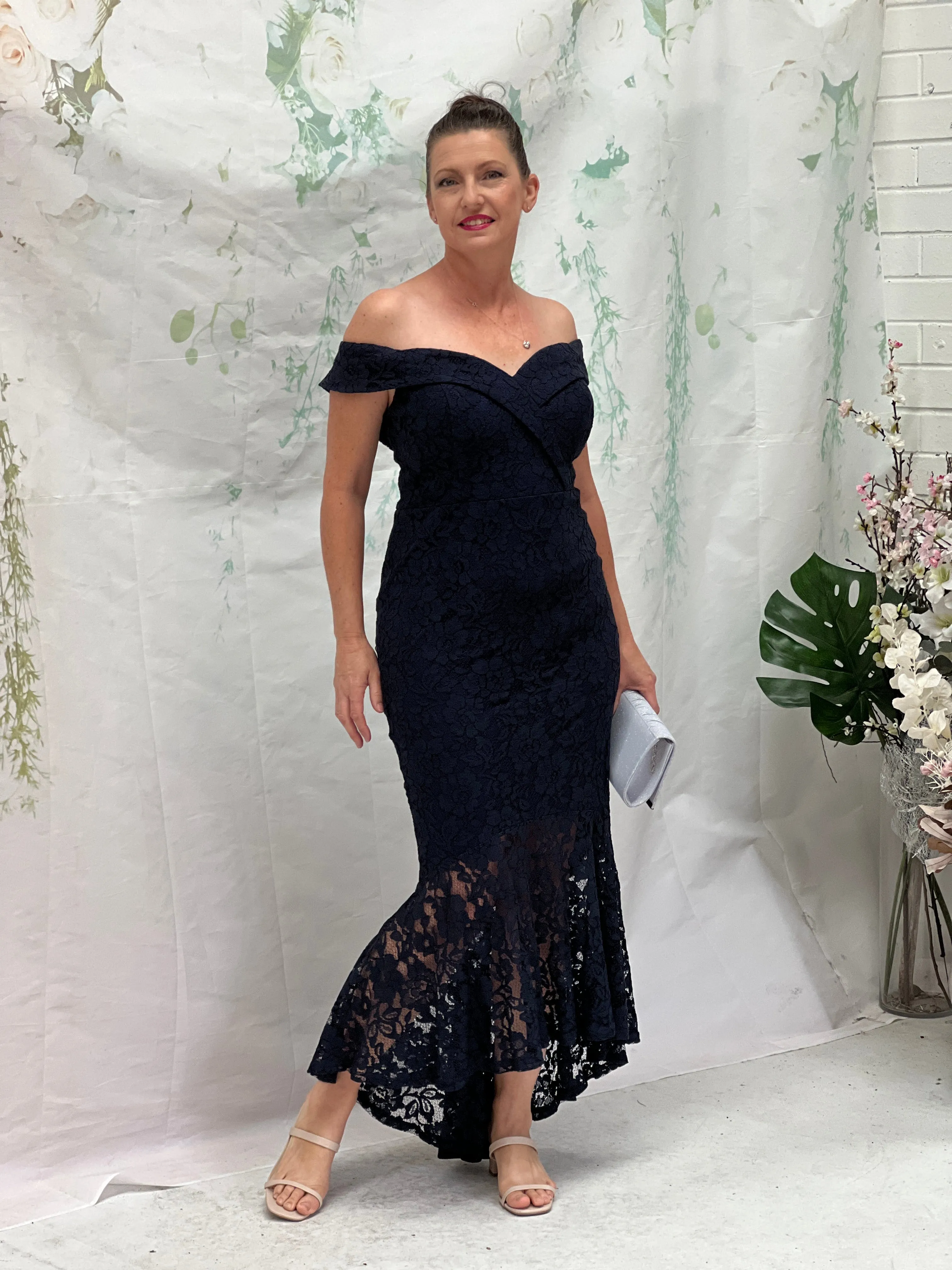 Onan Navy Evening Gown