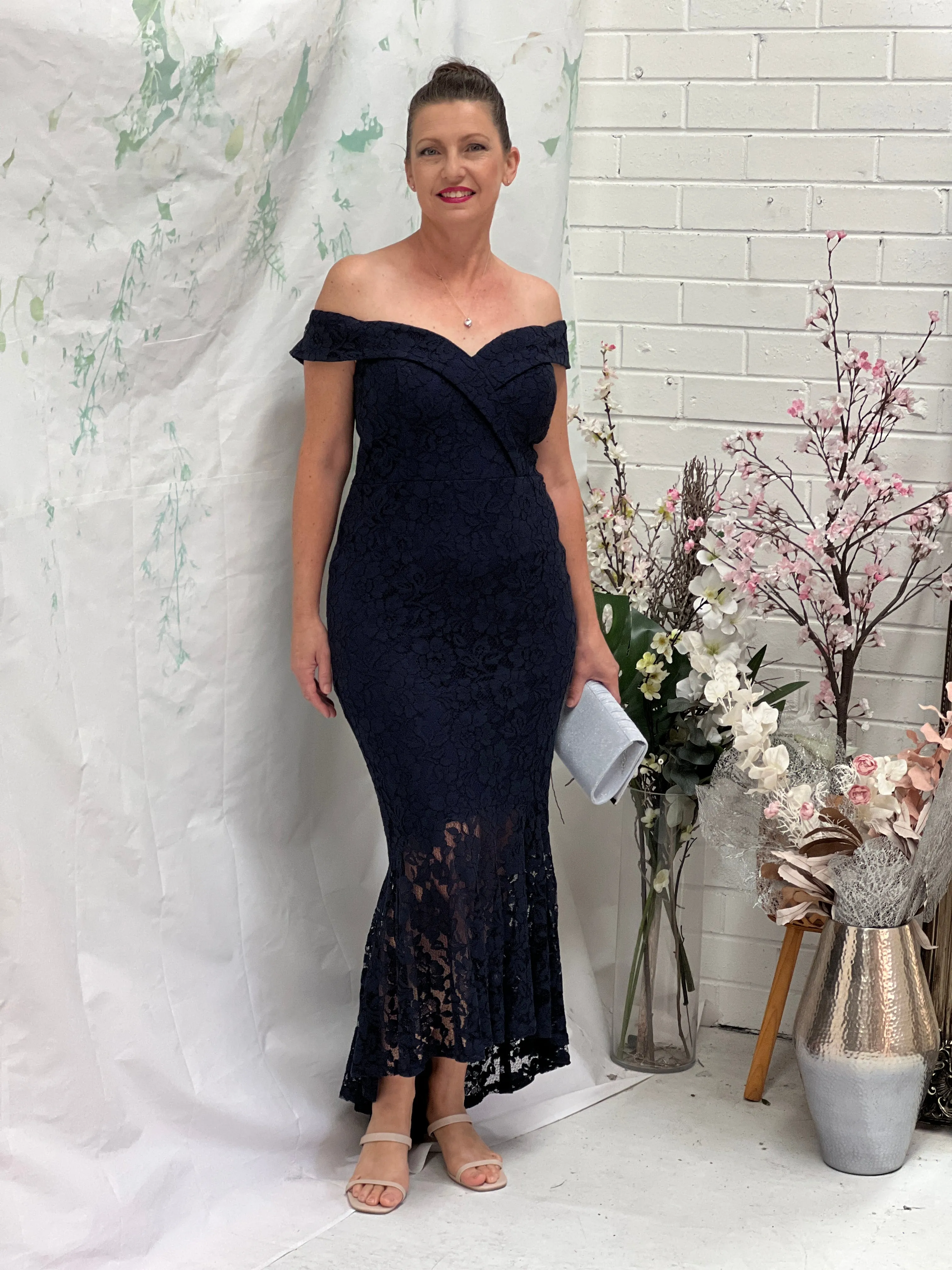 Onan Navy Evening Gown