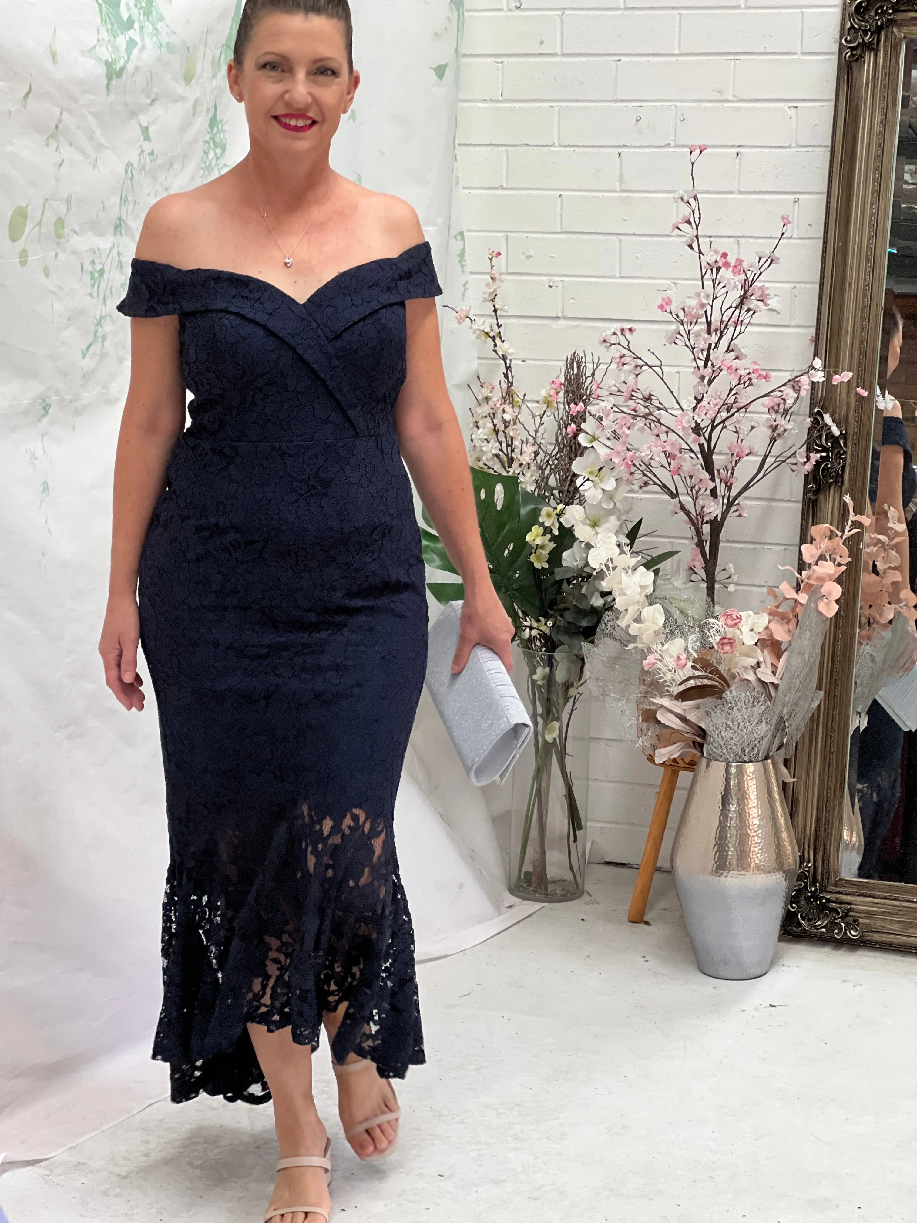 Onan Navy Evening Gown