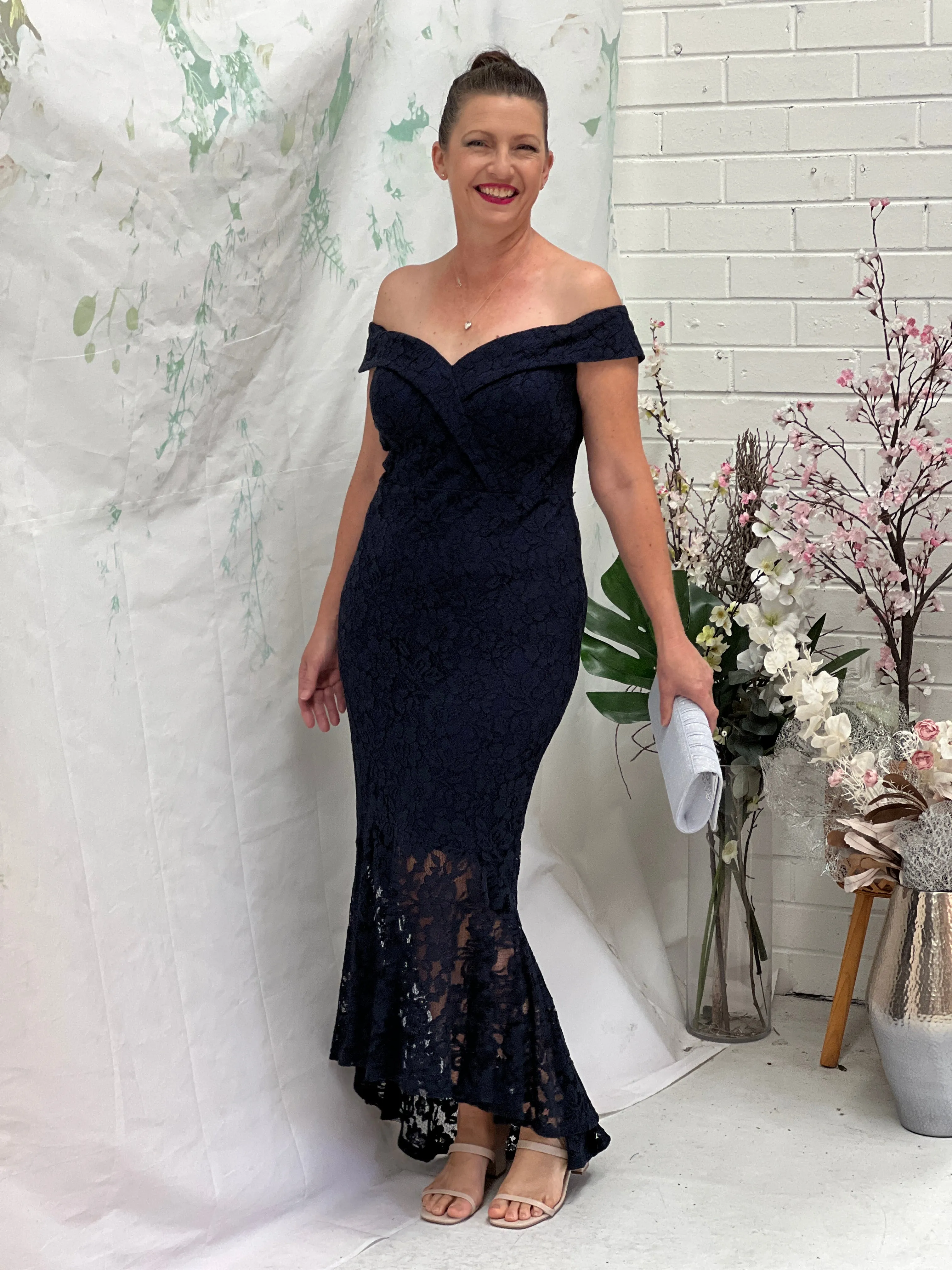 Onan Navy Evening Gown