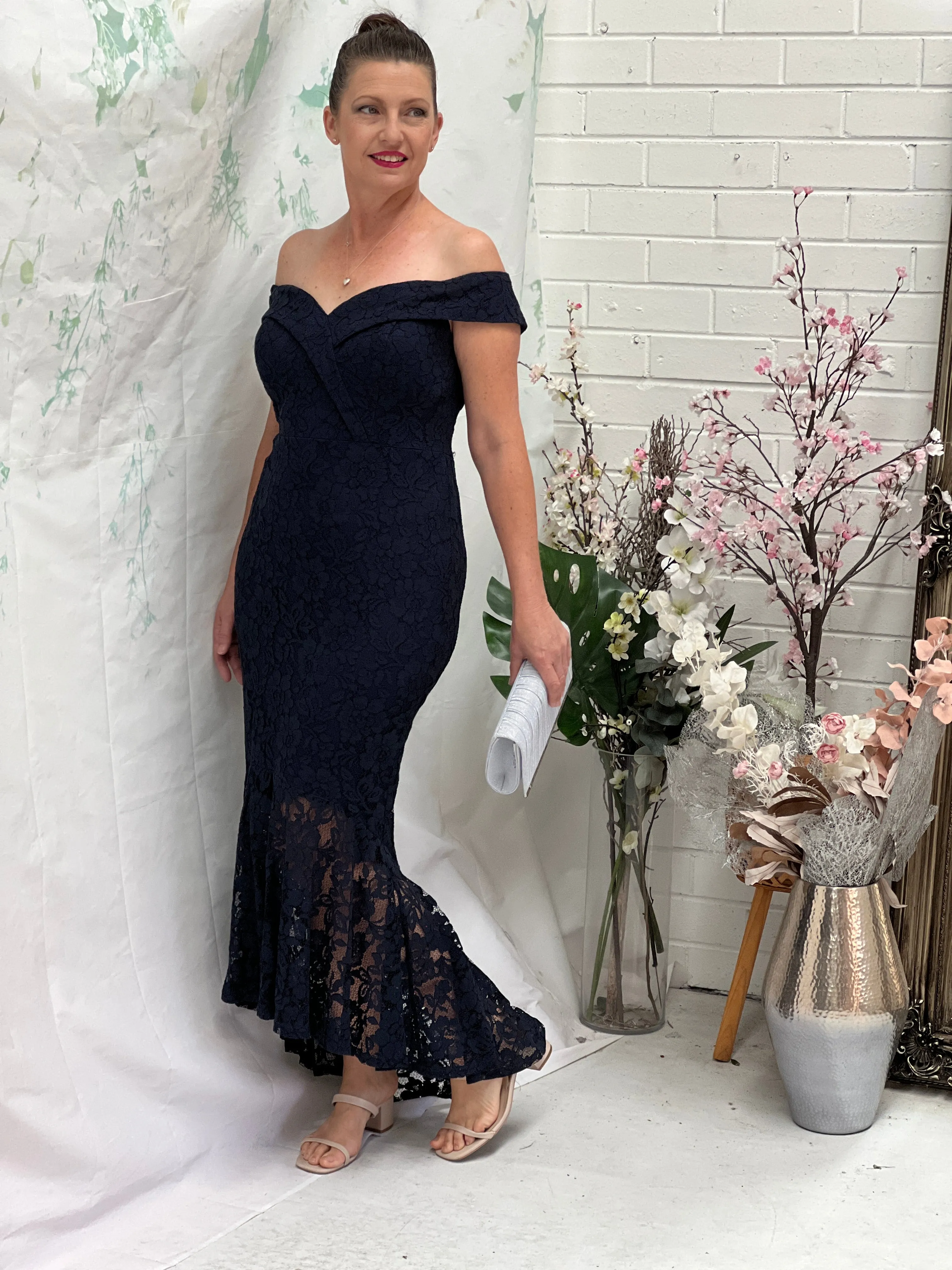 Onan Navy Evening Gown