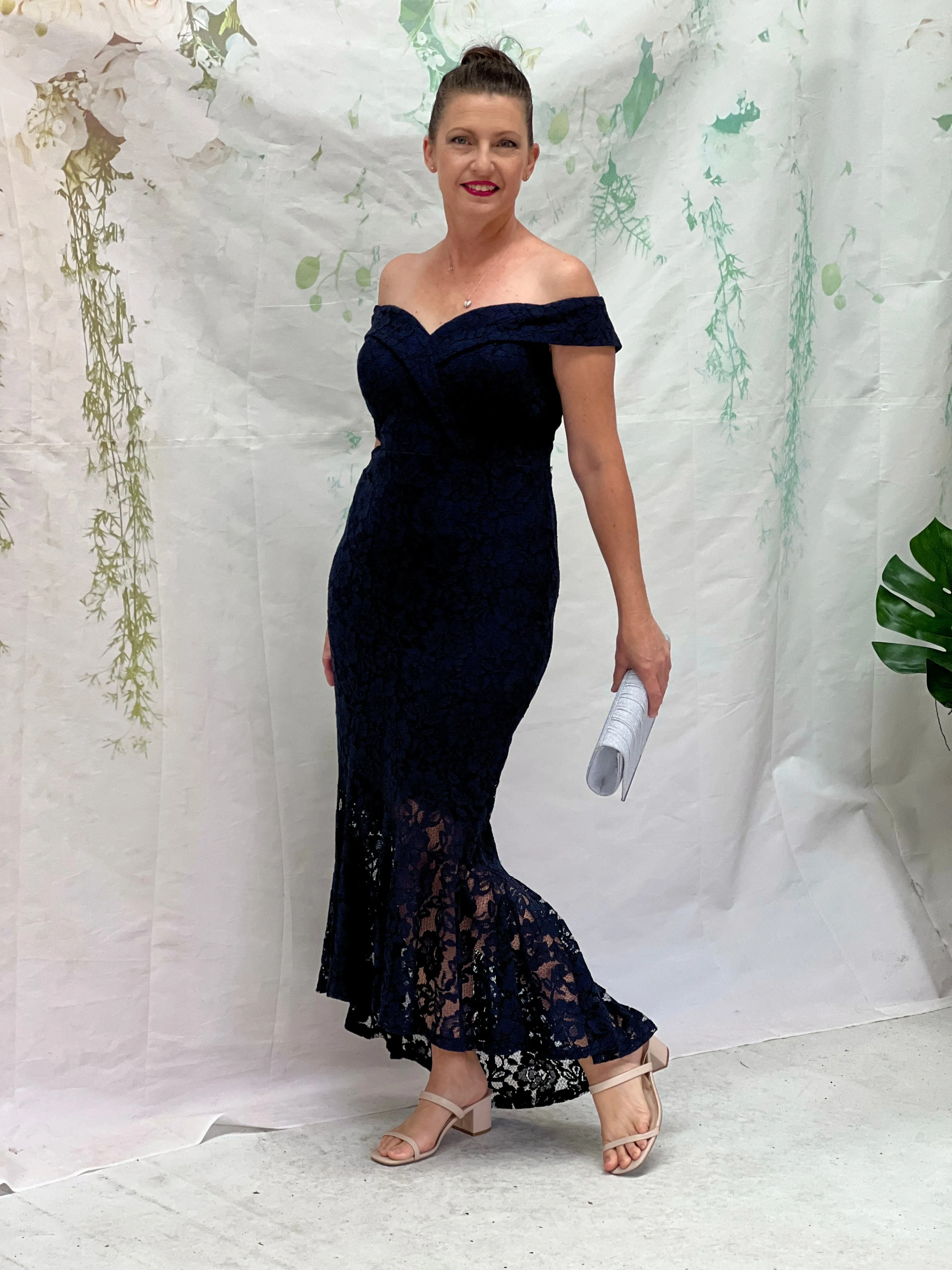 Onan Navy Evening Gown