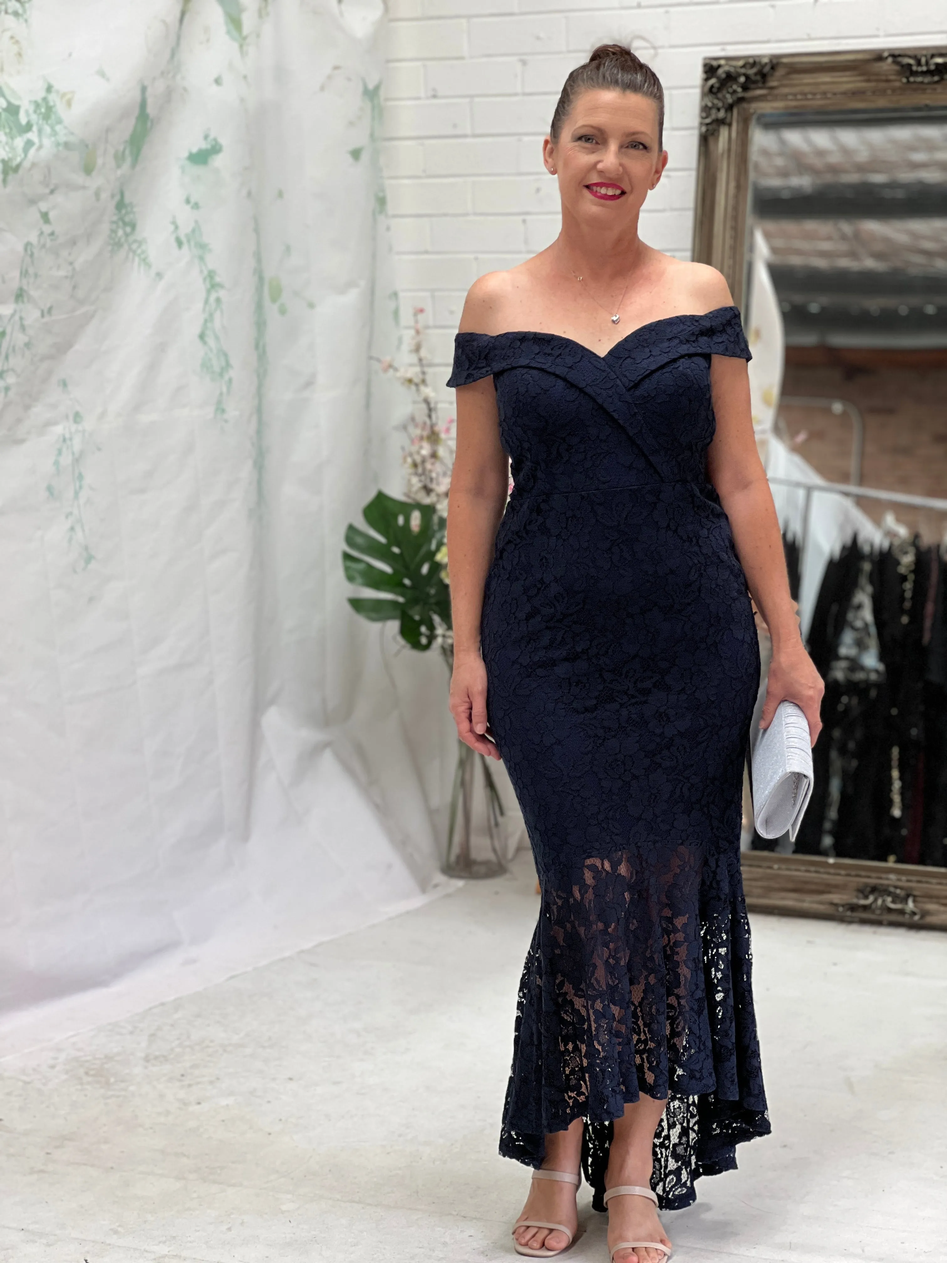 Onan Navy Evening Gown