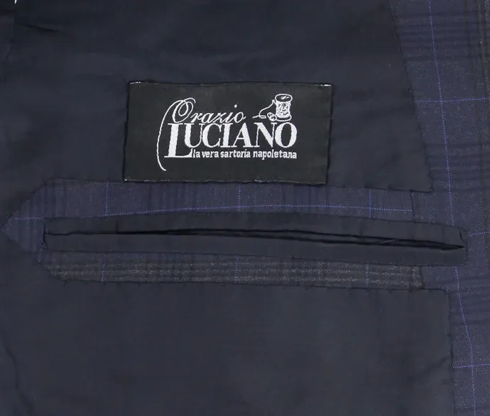 Orazio Luciano Navy Blue Suit – Size: 46 US / 56 EU