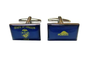 Oregon State Flag Cufflinks