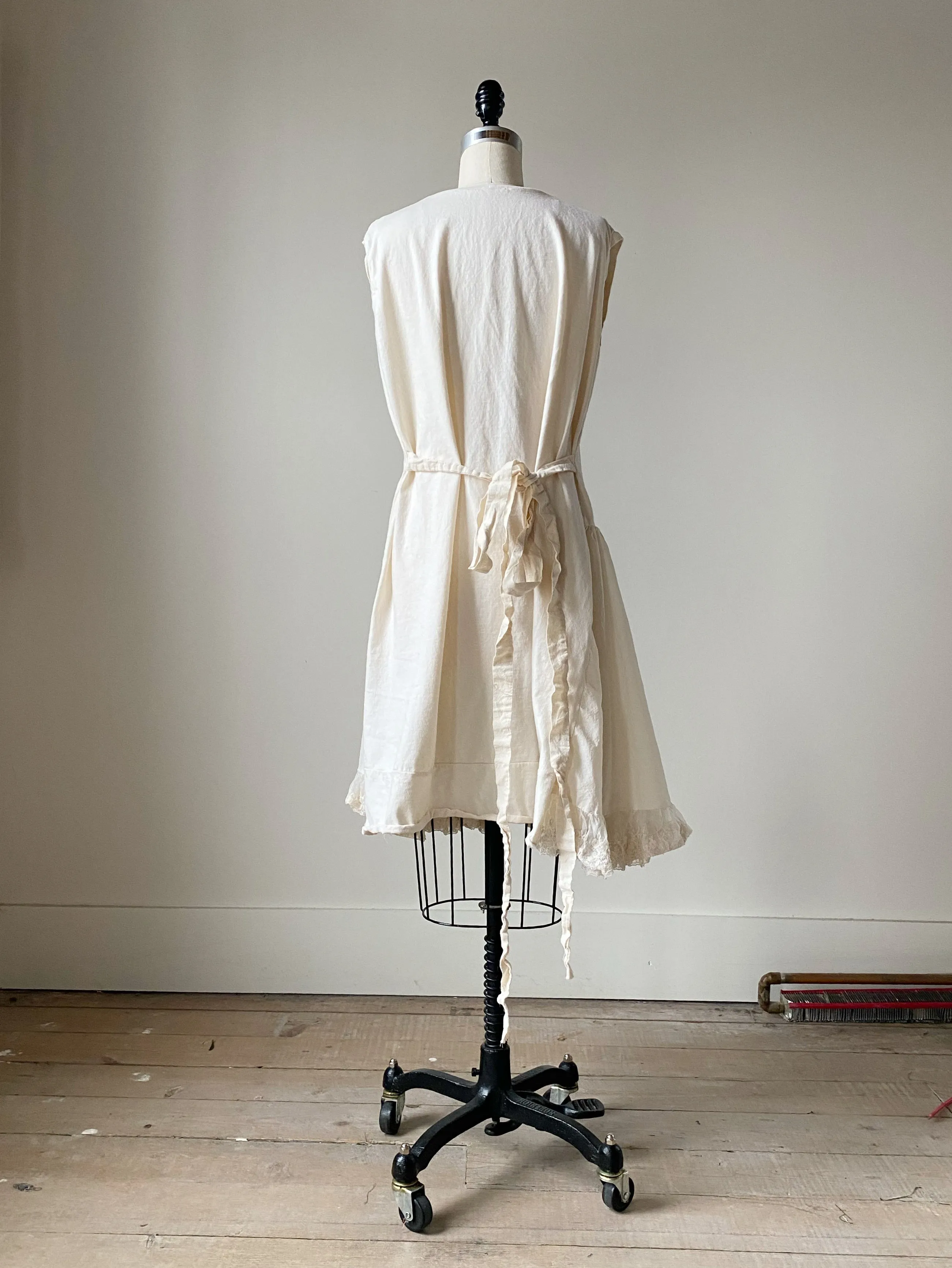 organdy and lace jersey dress