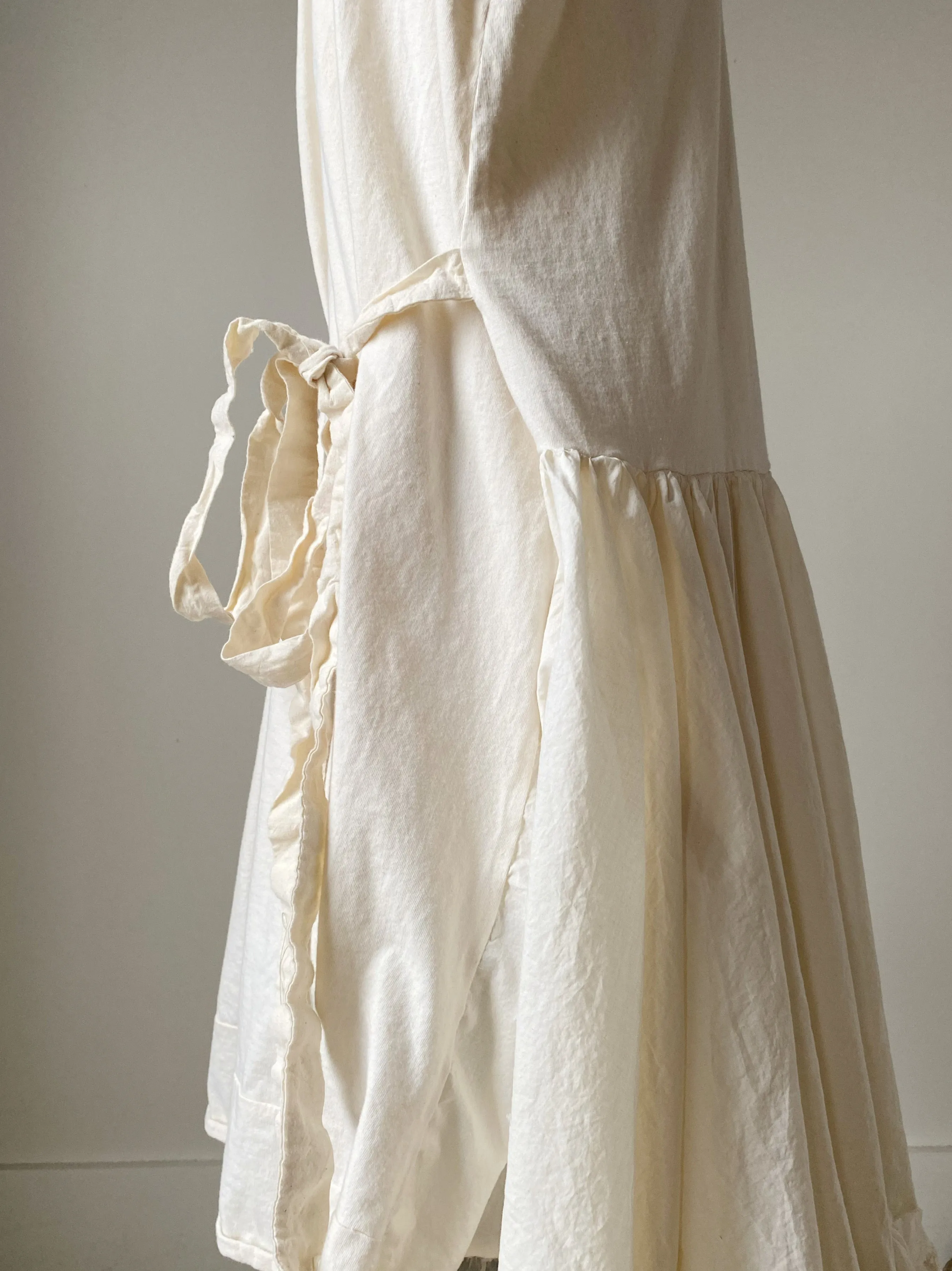 organdy and lace jersey dress