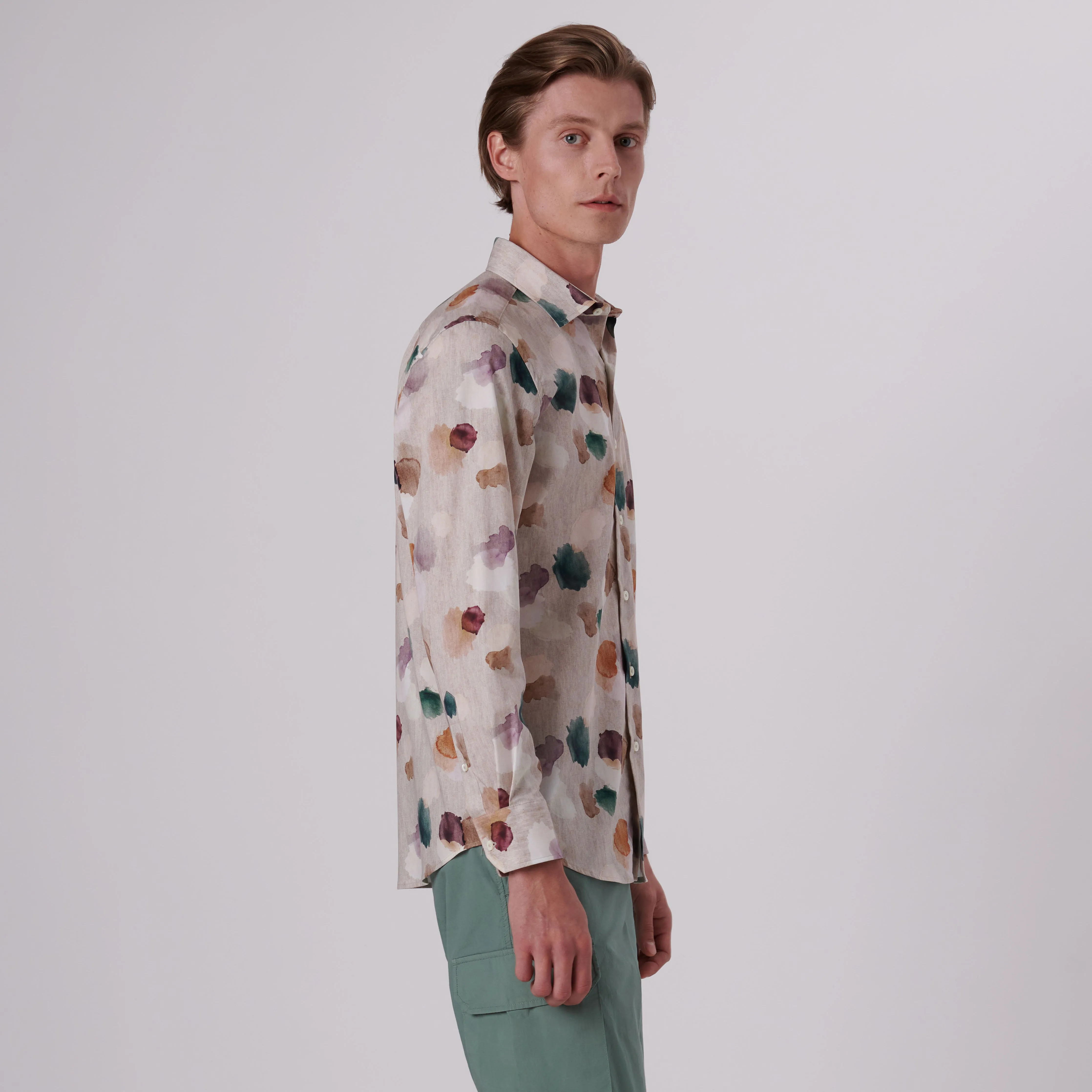 Orson Abstract Print Short Sleeve Shirt