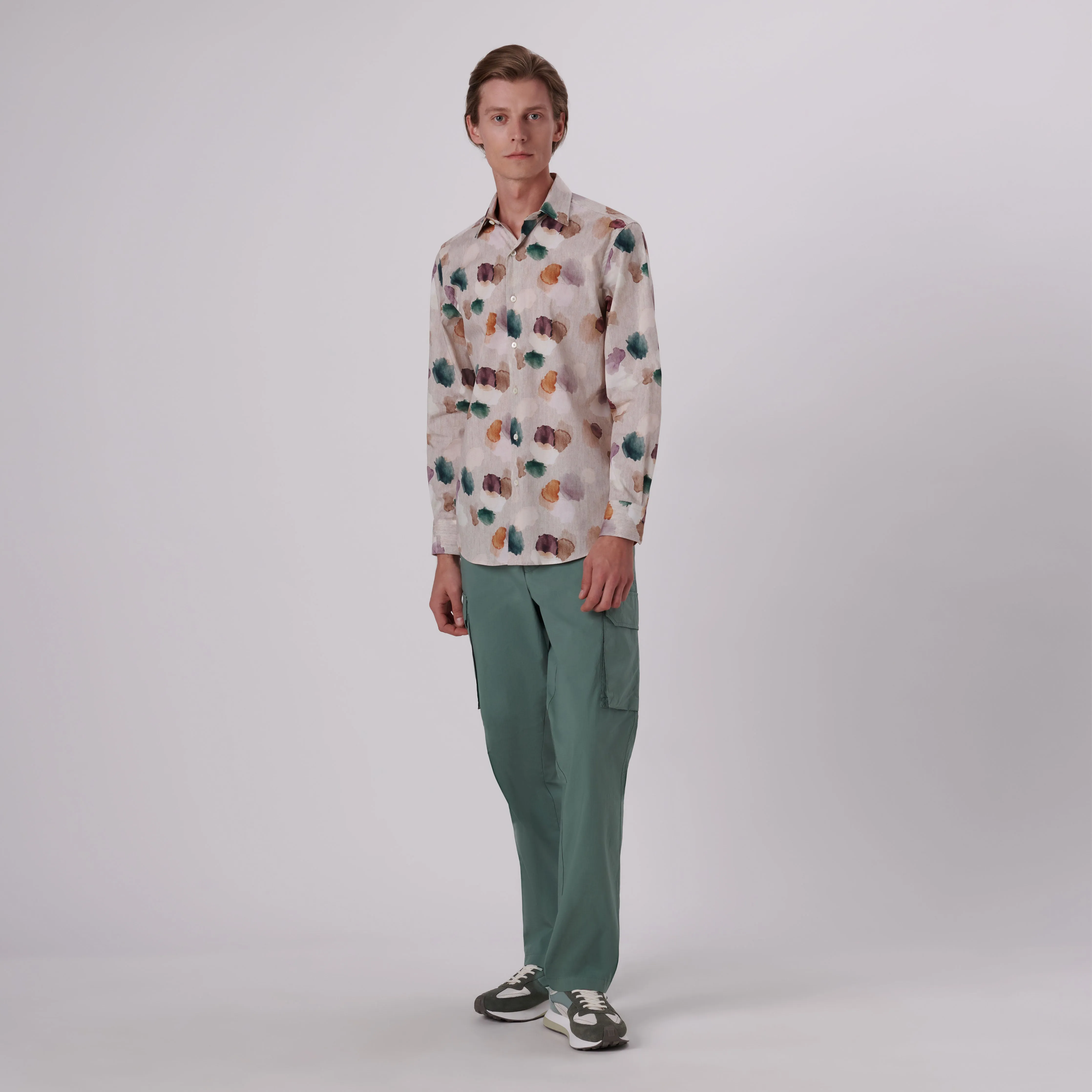 Orson Abstract Print Short Sleeve Shirt