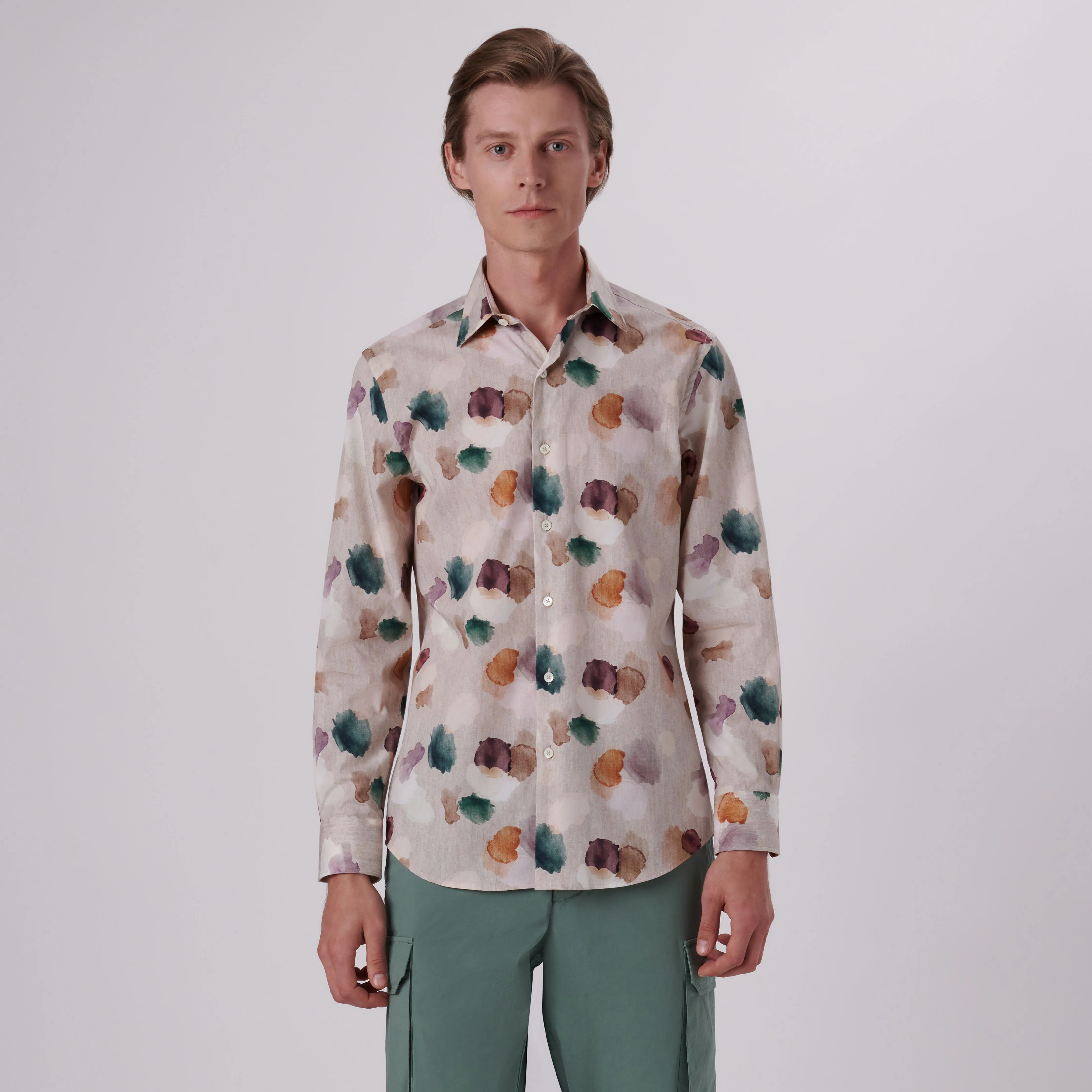 Orson Abstract Print Short Sleeve Shirt